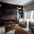 EverStone Herringbone Faux Brick Panel, 46 1/2"W x 25 1/4"H x 1"D, Pizzeria - Image 11