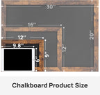 Magnetic Chalkboard, 9x12 Inches Blackboard - Image 3