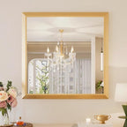 Amorho 36x36 Inch Bathroom Mirror, Wall-Mounted Mirrors Perfect by Amorho