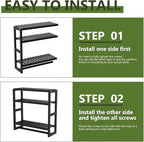 Galood Over The Toilet Storage Bathroom Shelves Wall Mounted 3 Tier Space Saver - Image 6