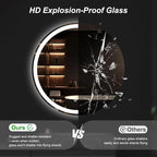 Sweetcrispy 36 Inch Round LED Bathroom Mirror - Image 3