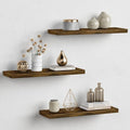 Forbena Rustic Wood Floating Shelves by Forbena