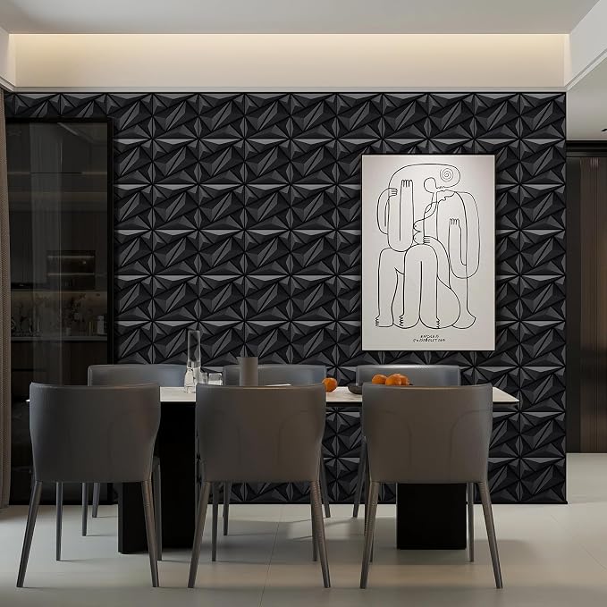 Heikki 30 Pack 3D Wall Panel for Interior Wall Décor, PVC Flower Textured Wall - Image 9