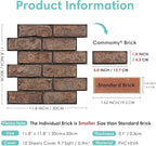 Commomy 3D Faux Brick Wall Panels - Image 5