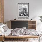 Vintage Newspaper Wall Art Trendy Black and White Aesthetic Posters Funny I'll - Image 4