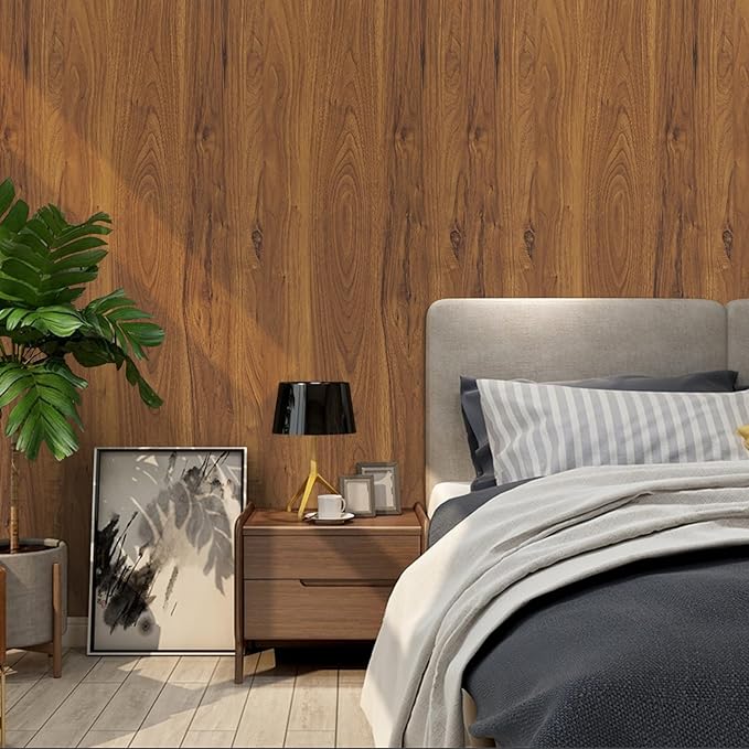 Decoroom Wood Grain Contact Paper Peel and Stick, Vintage Thicken Wood Contact - Image 3