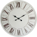 Oversized Farmhouse Wall Clock by PILIHOME