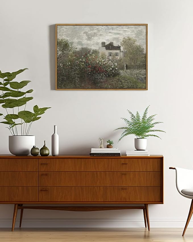 InSimSea Framed Canvas Wall Art Vintage Decor, Home Decor Large Artwork - Image 3