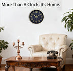 Wall Clocks Battery Operated, 12Inch Non Ticking Digital Wall Clock, Silent - Image 2