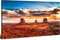 Monument Valley Wall Art Arizona Nature Landscape Living Room Wall Decor by HOME