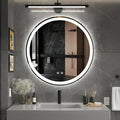 DUMOS 30 Inch Round LED Bathroom Mirror by DumosLifestyle