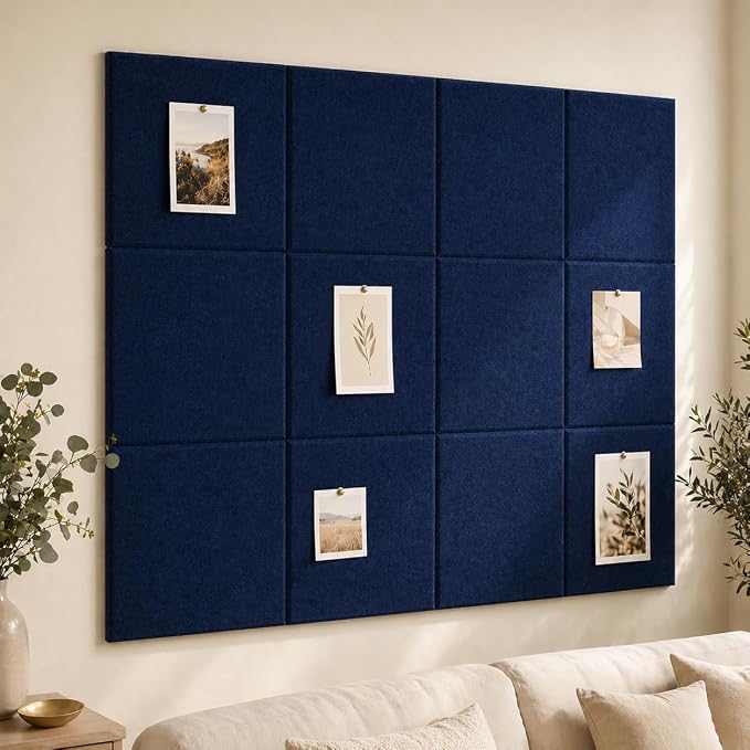 Large Cork Boards for Walls – 36" x 24" Self Adhesive Felt Wall Tiles - Image 7