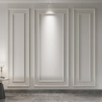 Art3d Premade Bilinear Frame Accent Molding Set, Pre-Cut Decorative Wainscoting by Art3d