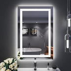 LOAAO 24"X36" LED Bathroom Mirror by LOAAO