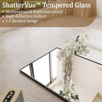 Koonmi 71"x26" Floor Mirror Full Length, Bedroom Floor Body Mirror - Image 2