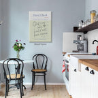 Framed Wall Art Posters Trendy Kitchen Guest Check Prints Chef Was Cute Would - Image 6
