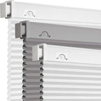 Grandekor No Drill No Tools Cordless Cellular Shades, UV Protection Privacy No by Grandekor
