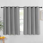 NICETOWN Blackout Short Curtain 45 inches Long by NICETOWN