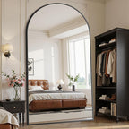 Suidia 86"x46" Arched Full Length Mirror by SuidiaMirror