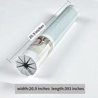 Haimin Grasscloth Wallpaper Peel and Stick 20.9in X 393in Fabric Contact Paper - Image 2
