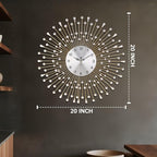 SIN&MI Large Wall Clock Decorative - Image 4