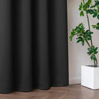 IGEMAEVE Blackout Curtains 90 Inch Length 2 Panels Set, Grommet Energy Saving - Image 7