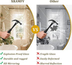 XRAMFY 40 Inch Round Mirror - Image 7