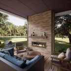 EverStone Acadia Ledge Faux Stone Panel, Adobe Color - Image 12