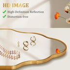 Scalloped Mirror for Bathroom - Image 2