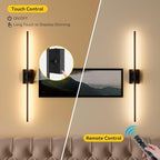 Ouyulong Battery Operated Wall Sconces Set of 2, 10000mAh Wireless Rechargeable - Image 6