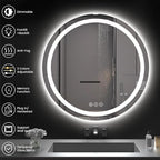 42" x 42" LED Bathroom Mirror - Image 8