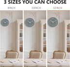 Silent Wall Clocks Battery Operated 8 Inch, Analog Wall Clock - Image 8