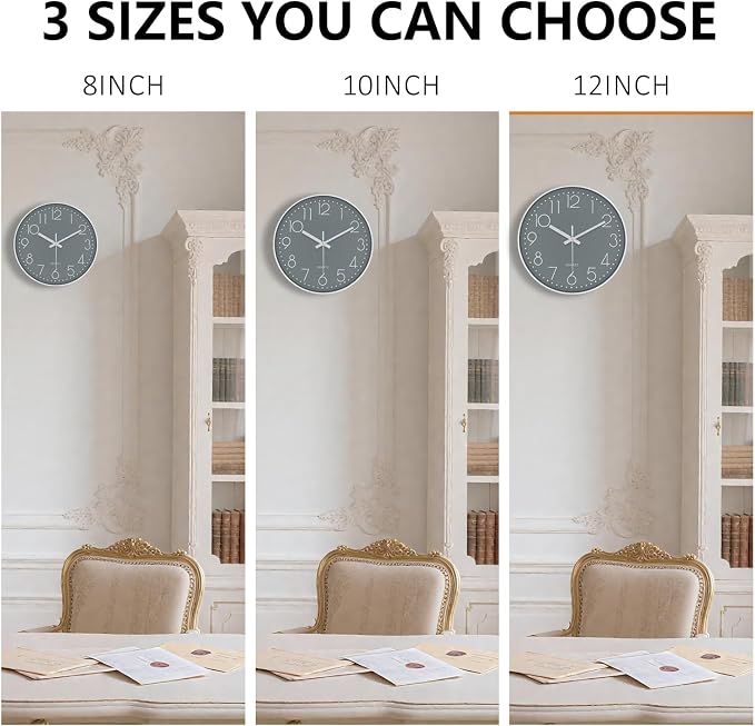 Modern Silent Wall Clock - Image 8