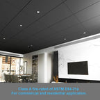 Art3d 10-Pack Smooth Drop Ceiling Tile 2ft x 4ft - Image 3