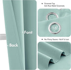 MIULEE Blackout Curtains for Bedroom Living Room 2 Panels, Thermal Insulated - Image 4