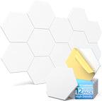 12 Pack Hexagon Acoustic Panels by Unknown