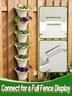 MADHOLLY 6Pcs Vertical Hanging Planters - Image 2