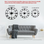 LEIKE 16" Large Wall Clocks Battery Operated, Round Modern Silent Non-Ticking - Image 2