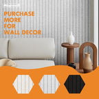 Cork Board Tiles for Wall with Push Pins, Removable 36" x 24" Slat Bulletin - Image 5