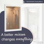 Alaterre Furniture 24" x 30" Bathroom Vanity Mirror - Image 4