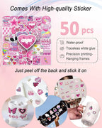 KBKBART Mcbling Y2k Room Decor Aesthetic, Early 2000s Room Decor, Hot Pink Wall - Image 3