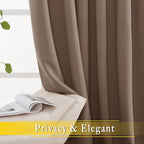 NICETOWN Blackout Curtain for Sliding Door, Grommet Top Thermal Insulated - Image 6
