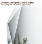 Suidia Bathroom Mirror, Frameless Bathroom Mirror - Image 9