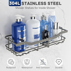OMAIRA 3-Pack Shower Caddy - Image 5