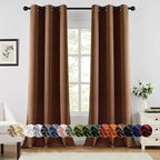 MIULEE Blackout Curtains for Bedroom Living Room 2 Panels, Thermal Insulated by MIULEE