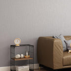 FUKU MON 23.6" X 393" Light Gray Wallpaper Peel and Stick Contact Paper Solid - Image 2