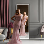 Kosmonia 67x20 Full Length Mirror, Dimmable 3 Color LED Light w/Light Memory - Image 3