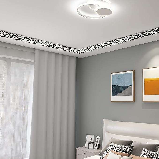 HOMETITUTE Wallpaper Border Peel and Stick Zebra Stripe Texture Decorative Wall - Image 4