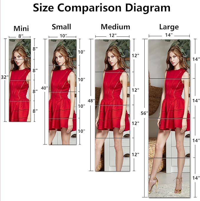 Shatterproof Wall Mirror Full Length - Image 6