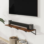 Deep Floating Shelves for Wall, 12 Inch Deep Floating Shelves Set of 3 - Image 7